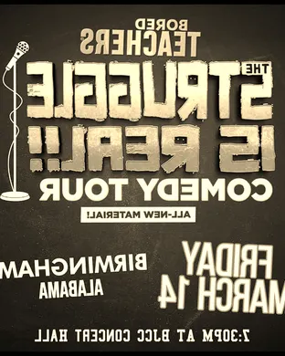 Bored Teachers Comedy Tour Corpus Christi